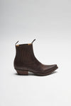 BU1008 MB FIVE Brown western ankle boots Thumbnail