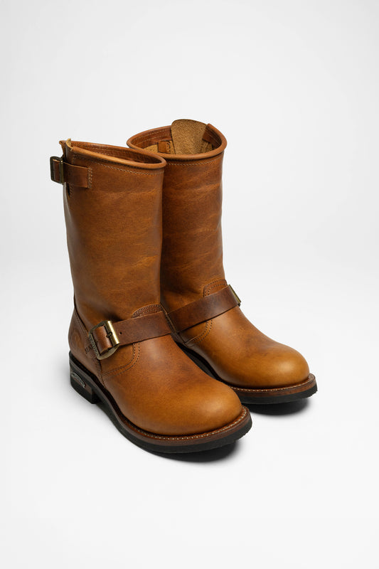 2944 CAROL Brown engineer boots