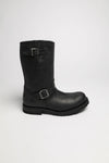 MB018 Black engineer boots - without steel toe cap Thumbnail