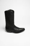 MB020 Unisex Western Boots Black Thumbnail