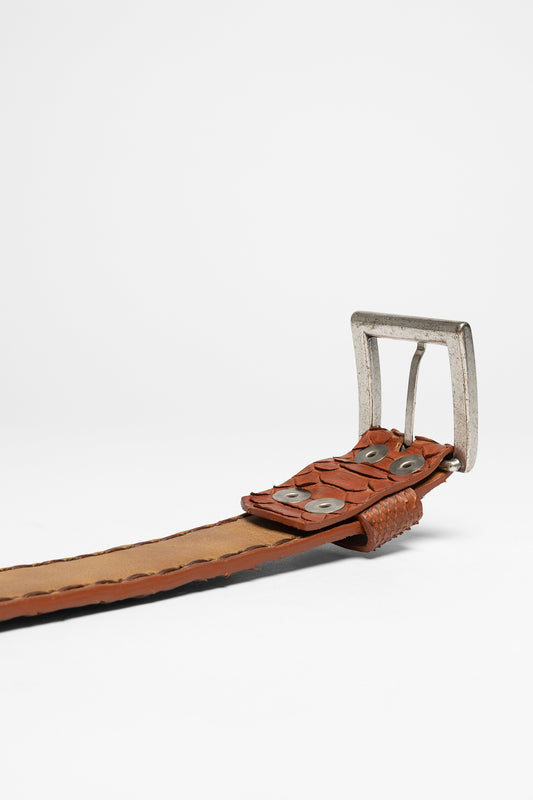 Seitenansicht Mayura Boots MB214 COCODRILO Unisex Braun