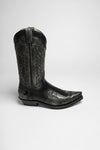 1927 Unisex Western Boots Black Thumbnail