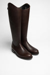 1222 Brown Riding Boots Thumbnail