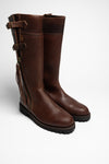 1233 Brown Riding Boots Thumbnail