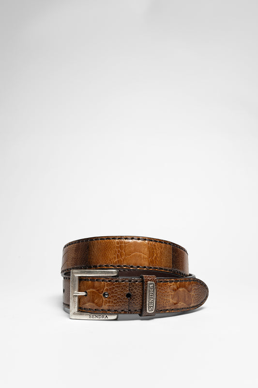 1016 Exotic Multicolor Leather Belt - Strauss