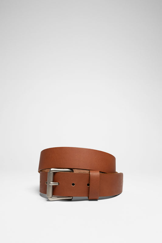 96501 HERITAGE BELT Leather Belt Dark Brown