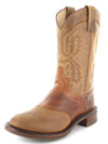 5357 LAM Men's Brown Western Riding Boots Thumbnail