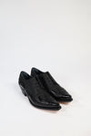 10066 MEZCAL Black Western Lace-up Shoe Thumbnail