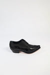 10066 MEZCAL Black Western Lace-up Shoe Thumbnail