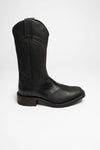 8048 RETRO Men's Western Riding Boots Black Thumbnail