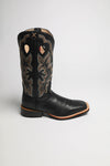 1781 RUFF STOCK Damen Schwarz Westernreitstiefel Thumbnail