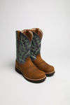 1717 BARN BURNER Damen Braun Westernreitstiefel Thumbnail