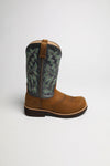 1717 BARN BURNER Damen Braun Westernreitstiefel Thumbnail