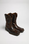 RAMBLER D Men's Western Riding Boots Dark Brown Thumbnail