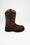 PROBABY Ladies Western Riding Boots Brown Thumbnail