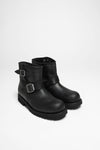 1581 Black engineer ankle boots Thumbnail