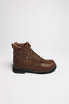 PROBABY LACER Women's Western Lace-Up Boots Brown Thumbnail