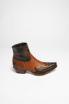 14379 CUERVO WEST Brown Western ankle boots - Marron Tang Thumbnail