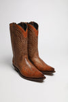 MB017 Western boots brown Thumbnail