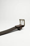 FG5847 Brown Leather Belt - Marron Thumbnail