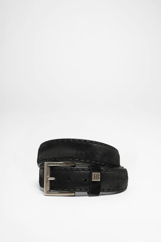 FG5836 Leather Belt Suede Black