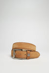 FG5836 Leather Belt Suede Beige Thumbnail