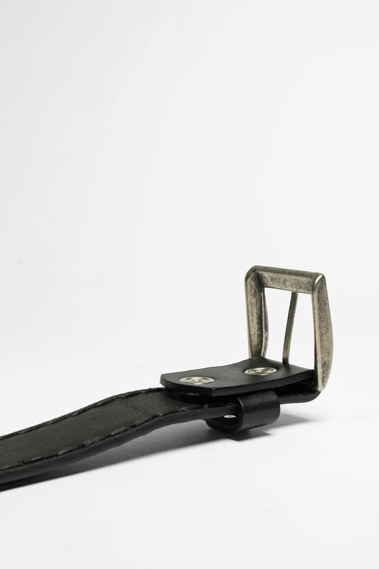 Seitenansicht FB Fashion Boots FG3005 Black Leather Belt - Cyclone