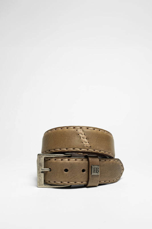 FG3005 Leather Belt - Natural