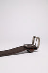 FG5824 Exotic Leather Belt - Piton Marron Thumbnail