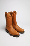 27602 D PULL-ON Brown Western Riding Boots Thumbnail