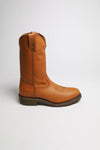 27602 D PULL-ON Brown Western Riding Boots Thumbnail