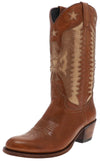 14144 DEBORA Ladies Western Boots Brown Thumbnail
