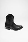 2374 Women's Black Western Ankle Boots Thumbnail
