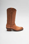 LISO brown leather boots Thumbnail