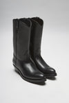 LISO unisex leather boots black Thumbnail