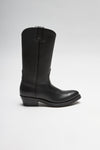 LISO unisex leather boots black Thumbnail