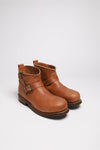 43479 LOW ENGINEER Engineer ankle boots brown - steel toe Thumbnail