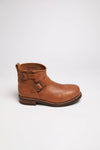 43479 LOW ENGINEER Engineer ankle boots brown - steel toe Thumbnail