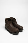 43479 LOW ENGINEER Dark brown engineer ankle boots - steel toe Thumbnail