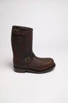 43479 ENGINEER Unisex engineer boots brown - steel toe cap Thumbnail