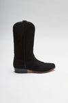 033 Black cowboy boots Thumbnail