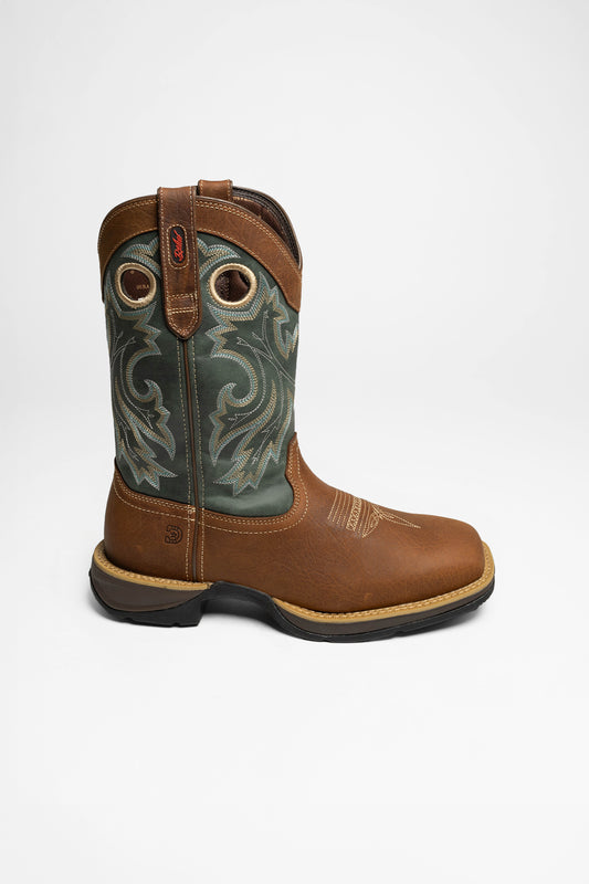 Seitenansicht Durango Boots DDB0131 REBEL Herren Braun Blau