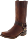 8833 BLUES ROEL Brown Biker Boots Thumbnail