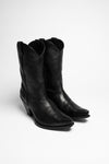 15422 GORCA Women's Western Boots Black Thumbnail