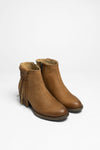 2000 CAMIL Brown Ladies Leather Ankle Boots - brown Thumbnail