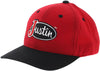 Justin Hats JI0184 CAP Wool Red Black Schirmmütze - rot schwarz Thumbnail