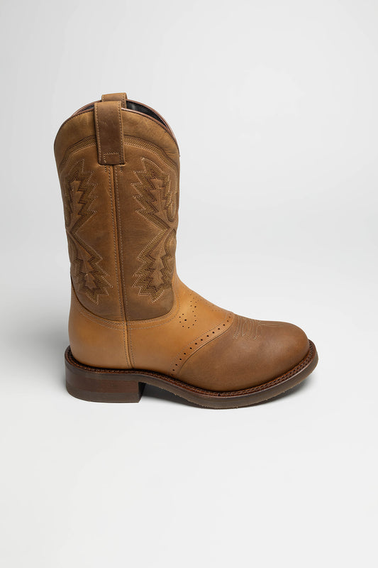 Seitenansicht Sendra 14338 PALM Ladies Western Riding Boots Brown - Thinsulate Insulation