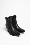 15521 GORCA Women's Western Ankle Boots Black Thumbnail