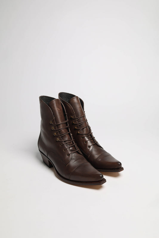 2699 MEZCAL WEST Women's Lace-Up Boots Brown