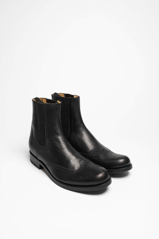 15917 STREET Men's Black Chelsea Boot